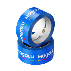 Fita Adesiva Personalizada Magalu Magazine Luiza 48x50